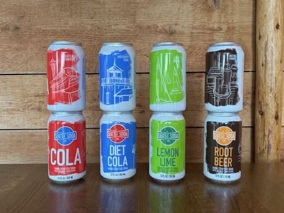 Seattle Soda Cola Can