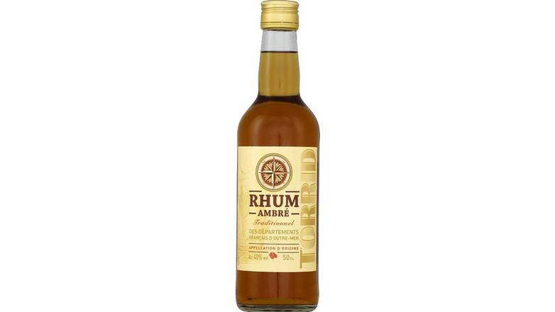 Monoprix Rhum ambré Torrid La bouteille de 50 cl
