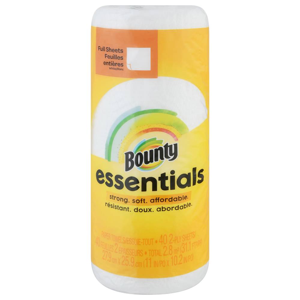 Bounty Essentials Basic Paper Towel Roll