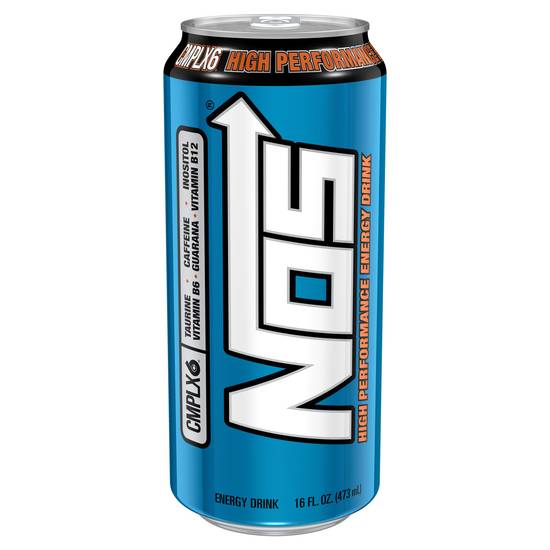 Order NOS High Performance Energy Drink (16 oz) food online from Rite Aid store, Shawnee on bringmethat.com