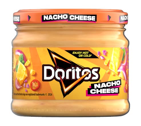 Doritos Nacho Cheese, Now Even Cheesier Dip (280g)