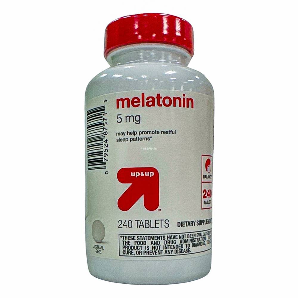 Melatonin 5mg Supplement Tablets - 240ct - up & up™
