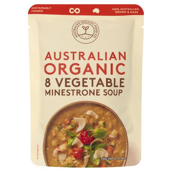 Australian Organic 8 Vegetable Minestrone Soup 330g