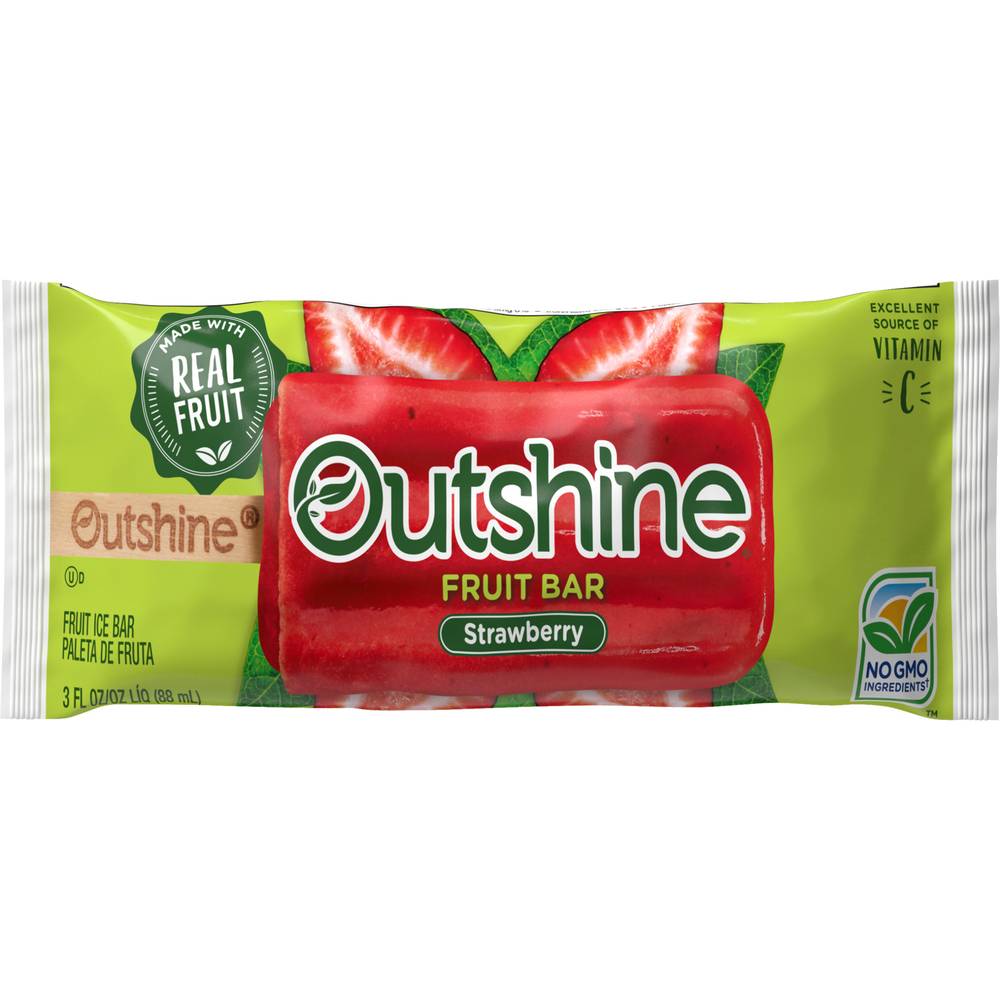 Outshine Frozen Fruit Bar, Strawberry (3 fl oz)