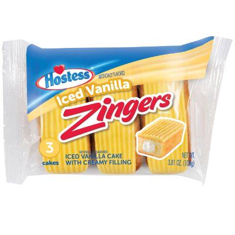Hostess Vanilla Zingers 3 Count