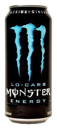 Monster Energy Supplement Low Carb 16 oz Can