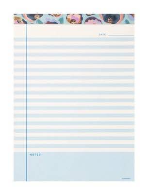 greenroom Legal Pad, 11" x 8.25", Blue (3 ct)