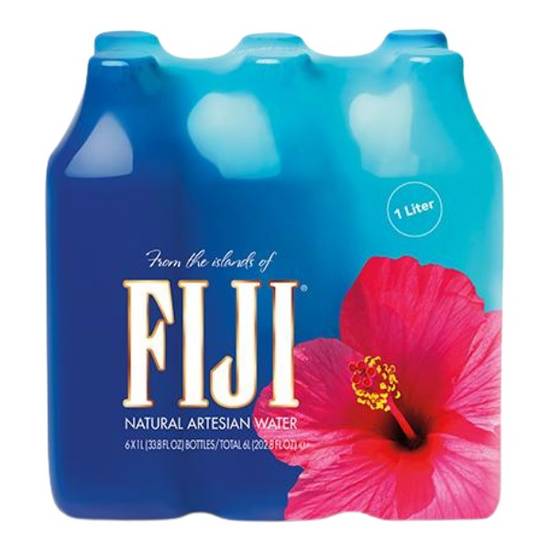 Fiji Natural Artesian Water (6 pack, 33.8 fl oz)