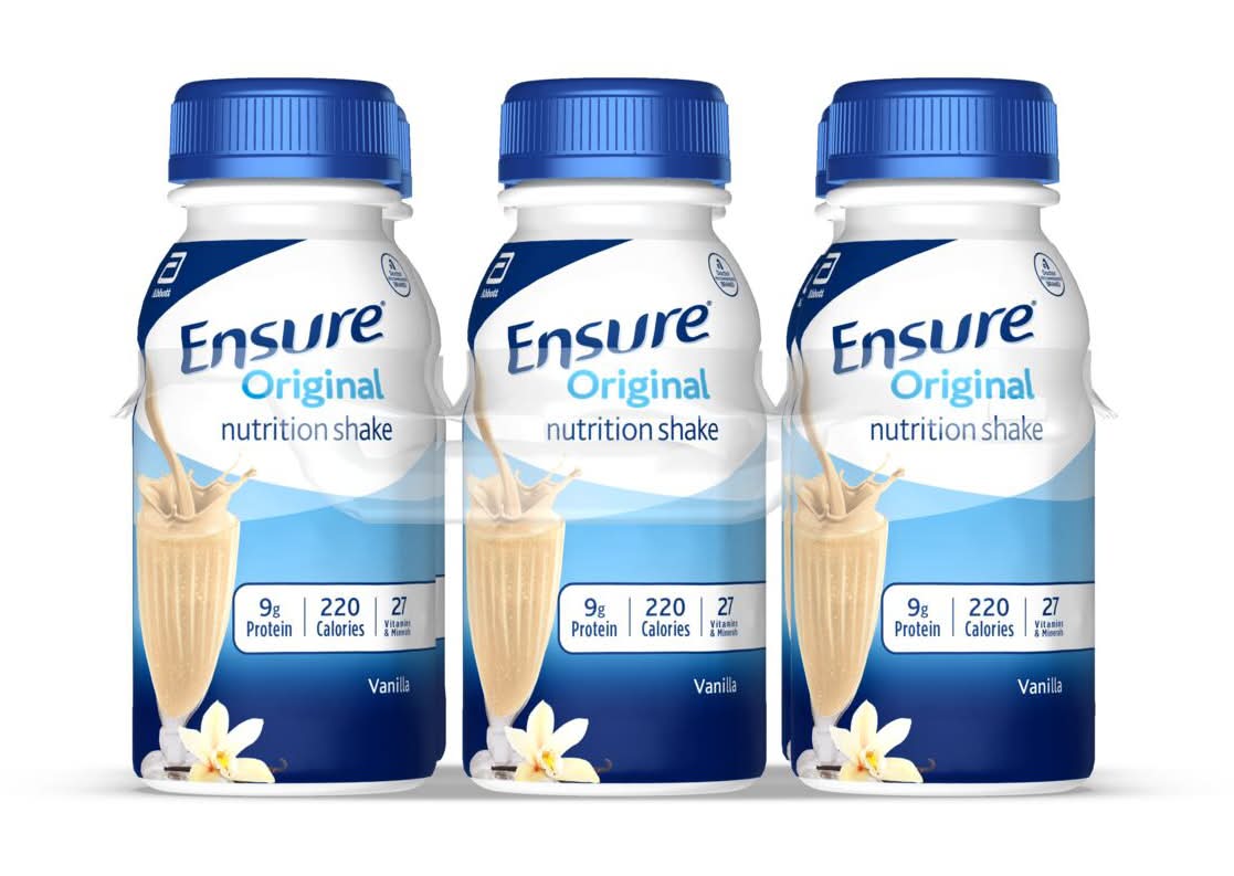 Ensure Original Nutrition Shake, Vanilla (6 x 8 fl oz)