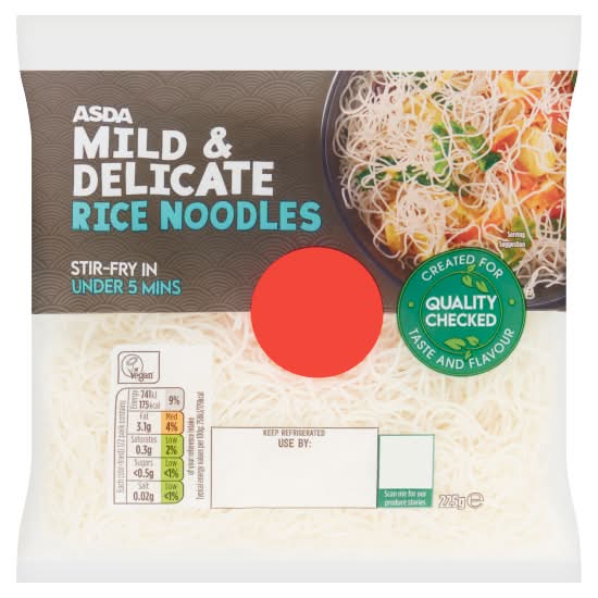 ASDA Mild & Delicate Rice Noodles (225g)