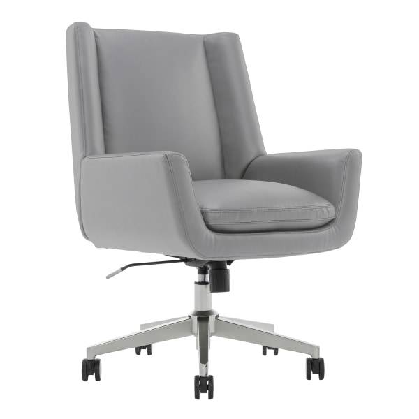 Serta Sittrue Montair Faux Leather Mid-Back Manager Chair