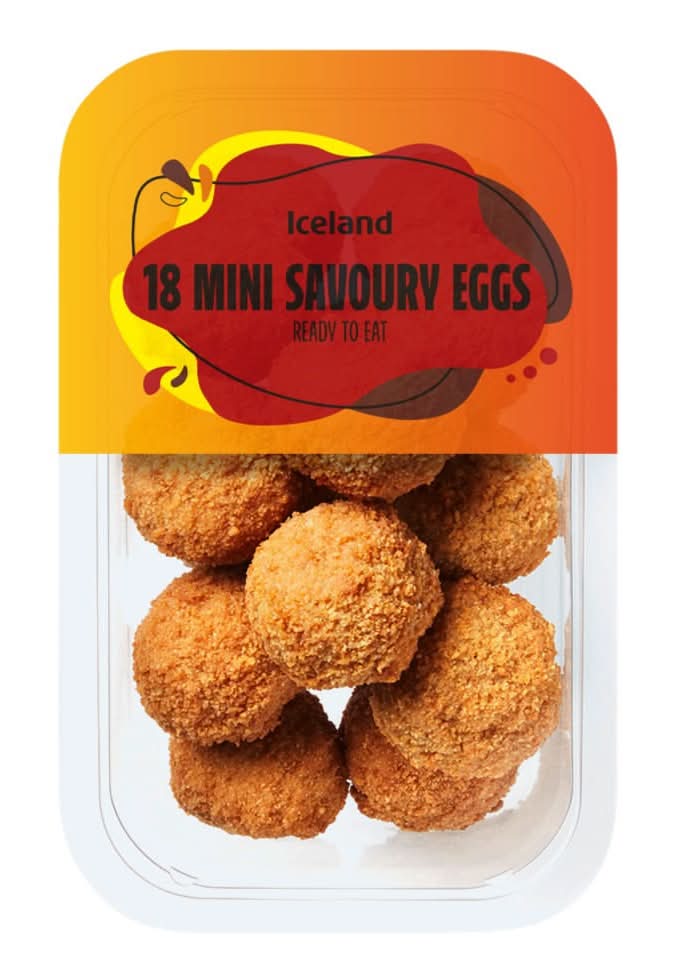Iceland Mini Savoury Eggs (216g)