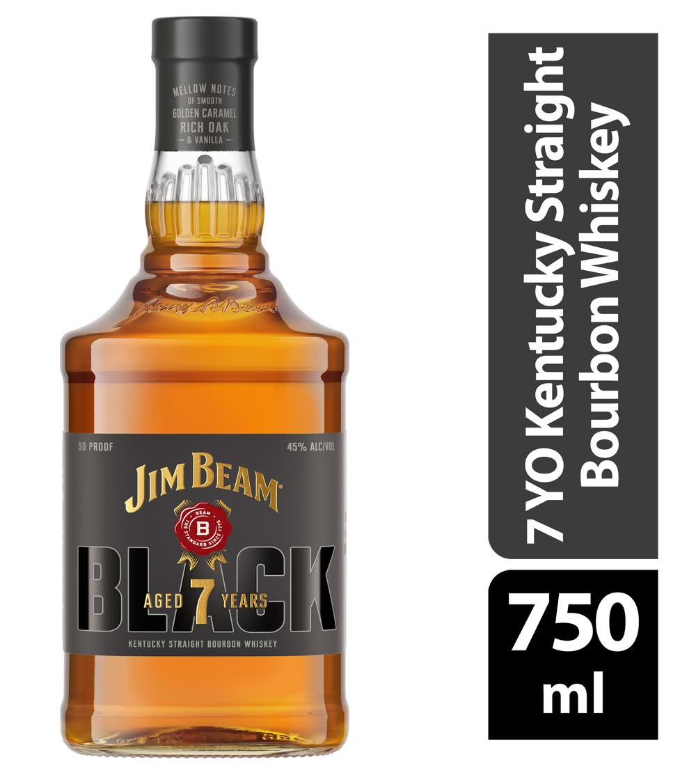 Jim Beam 7 Year Old Kentucky Straight Bourbon Whiskey (750 ml)