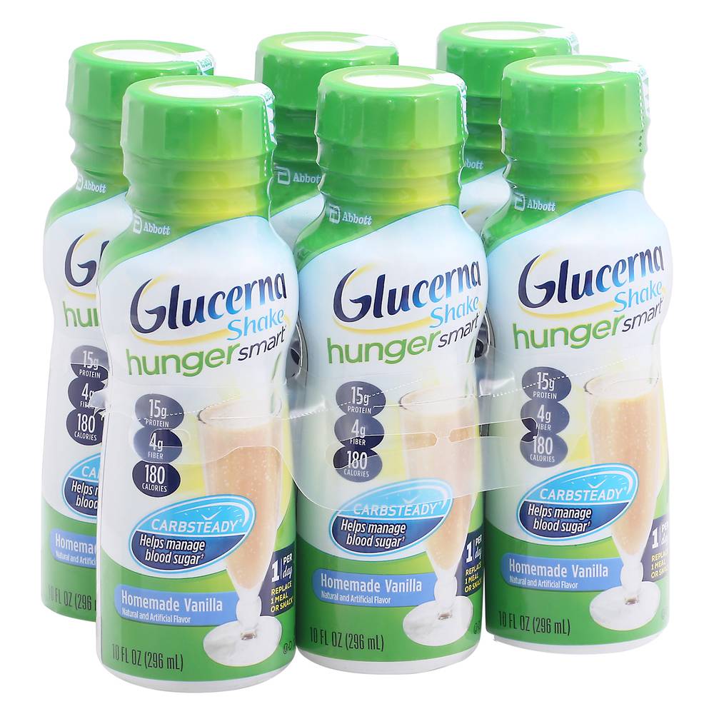 Glucerna Hunger Smart Classic Vanilla Shake (6 x 10 fl oz)