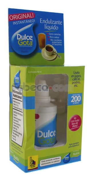 Edulcorante Liquid Dulce Gotas 40 Ml