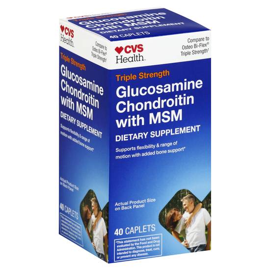 Cvs Health Glucosamine Chondroitin With Msm