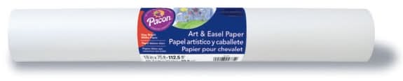 Art Street® Art Paper Roll, 18" x 75', White