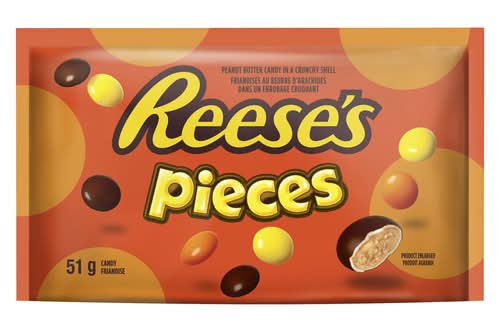 Reese'S Barre Chocolat Au Beurre D'Arachide 51 G / Reese's Pieces Single Chocolate Peanut Butter 51 g