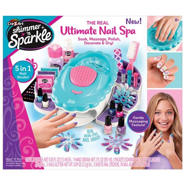 Cra-Z-Art Shimmer N Sparkle All in 1 Hand Nail Spa