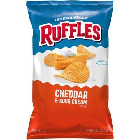 Ruffles Cheddar & Sour Cream 8oz
