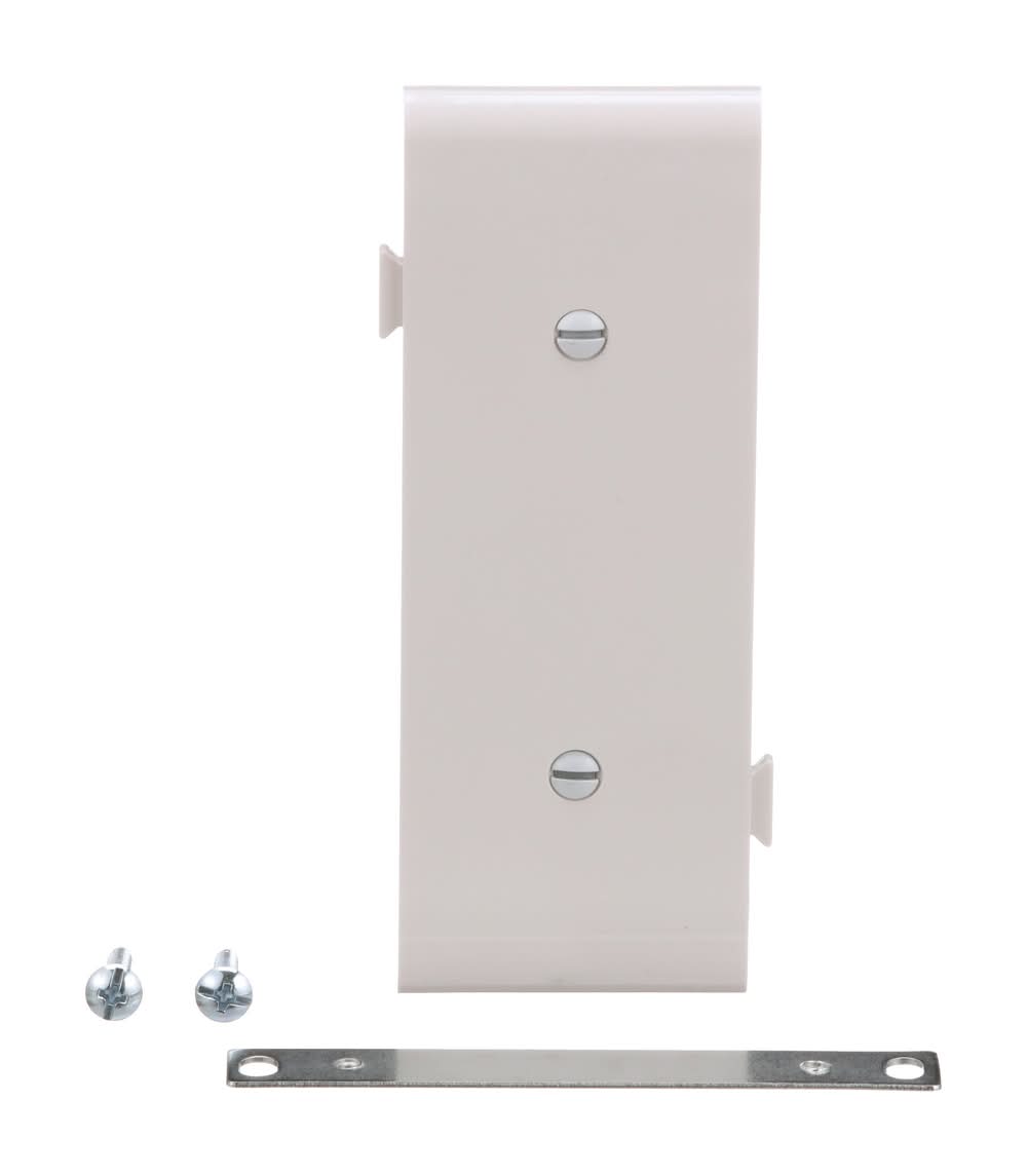 Eaton 1 -Gang Midsize Size White Polycarbonate Indoor Blank Wall Plate