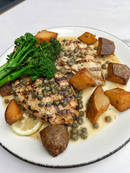 Grilled Chicken Picatta