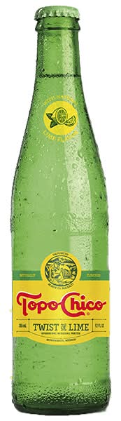 Topo-Chico Sparkling Mineral Water Twist of Lime 15.5oz