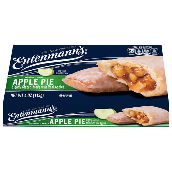 Entenmann's Lightly Glazed Apple Pie (4 oz)