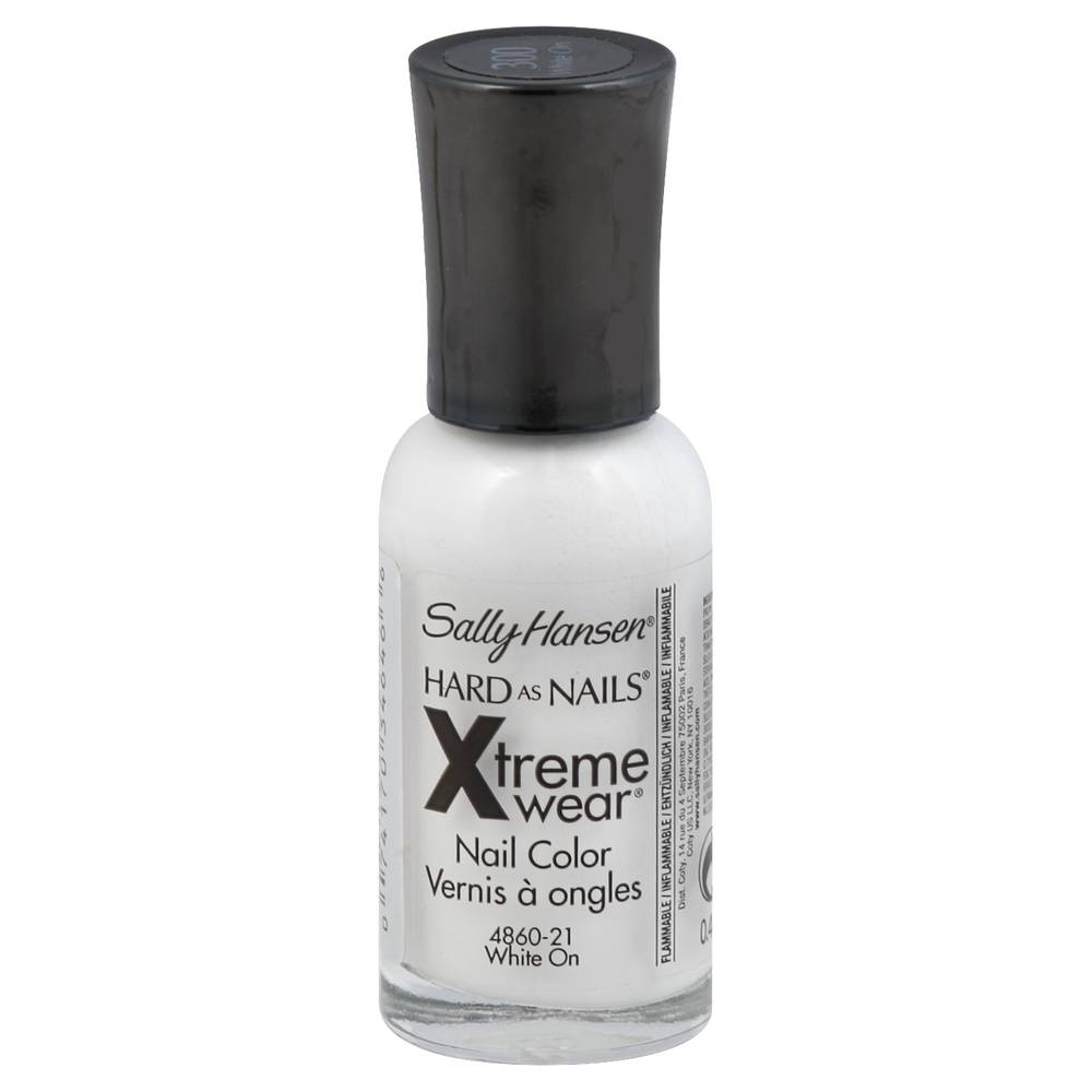 Sally Hansen Hard As Nails Xtreme Wear White on Nail Color