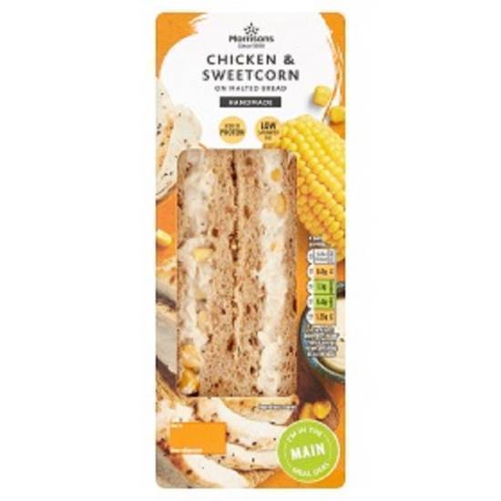 Morrisons Chicken & Sweetcorn Sandwich