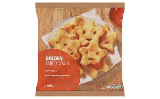 Asda Golden Smiley Stars 500g