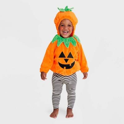 Infant Halloween Costume Pullover Top Pumpkin 6-12M - Hyde & EEK! Boutique™