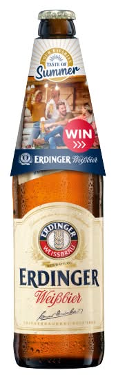 Erdinger Weissbier Wheat Beer Bottle (500ml)