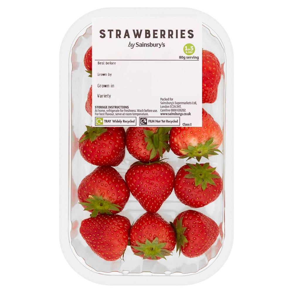 SAVE £0.40 Sainsbury's Strawberries 250g