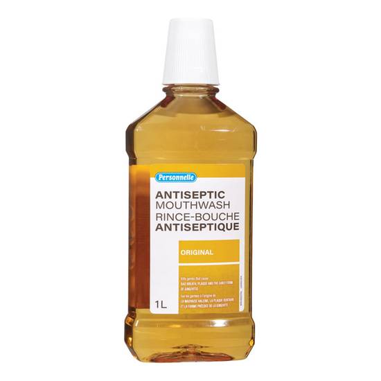 Personnelle · Antiseptique original (300 g) - Original antiseptic mouthwash (1 L)