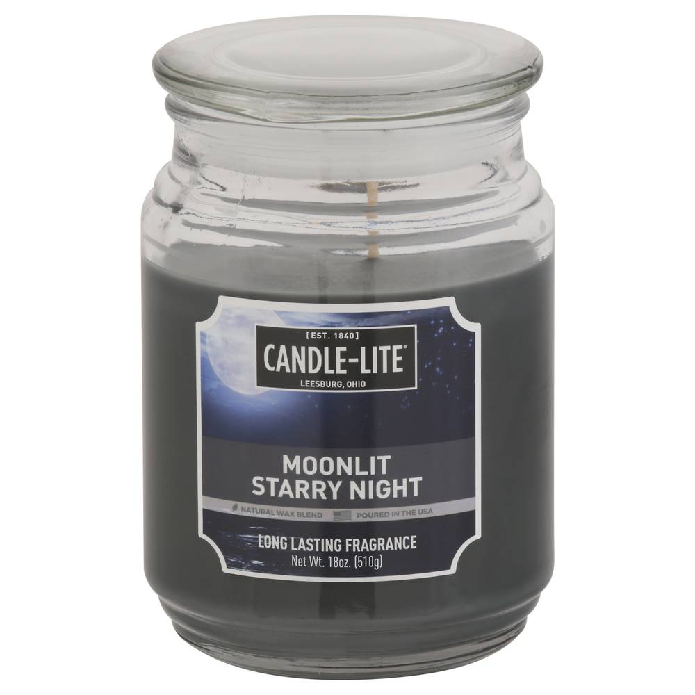 Candle-lite Candle, Moonlit Starry Night, Gray (18 oz)