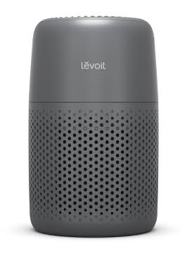 Levoit Core Mini Air Purifier With Night Light Space, Gray