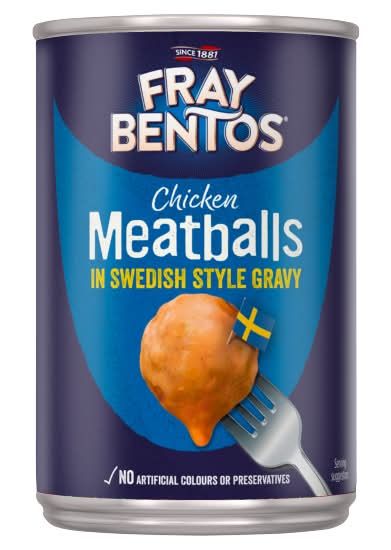 Fray Bentos Chicken Meatballs in Swedish Style Gravy (380g)