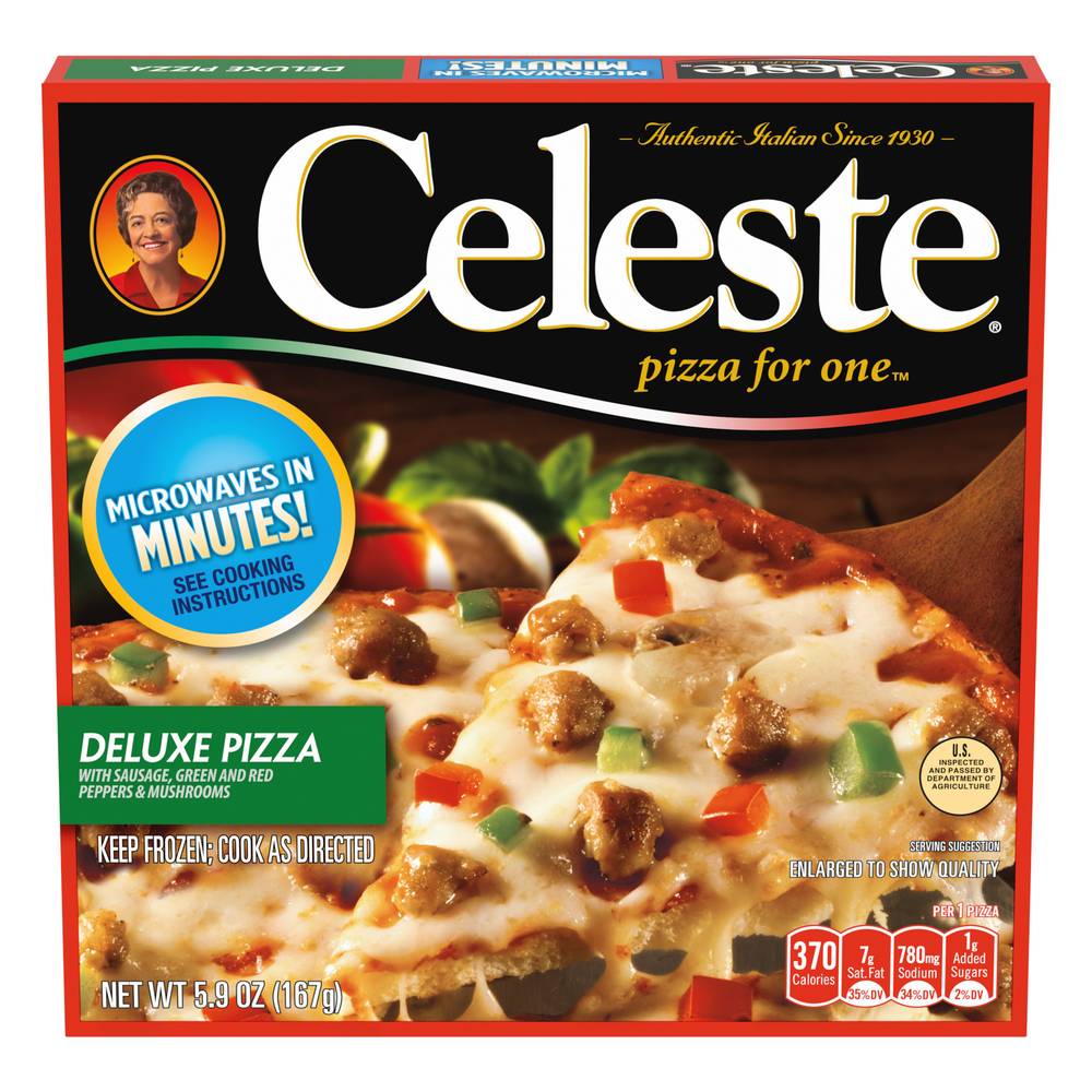 Celeste Deluxe Pizza (5.9 oz)