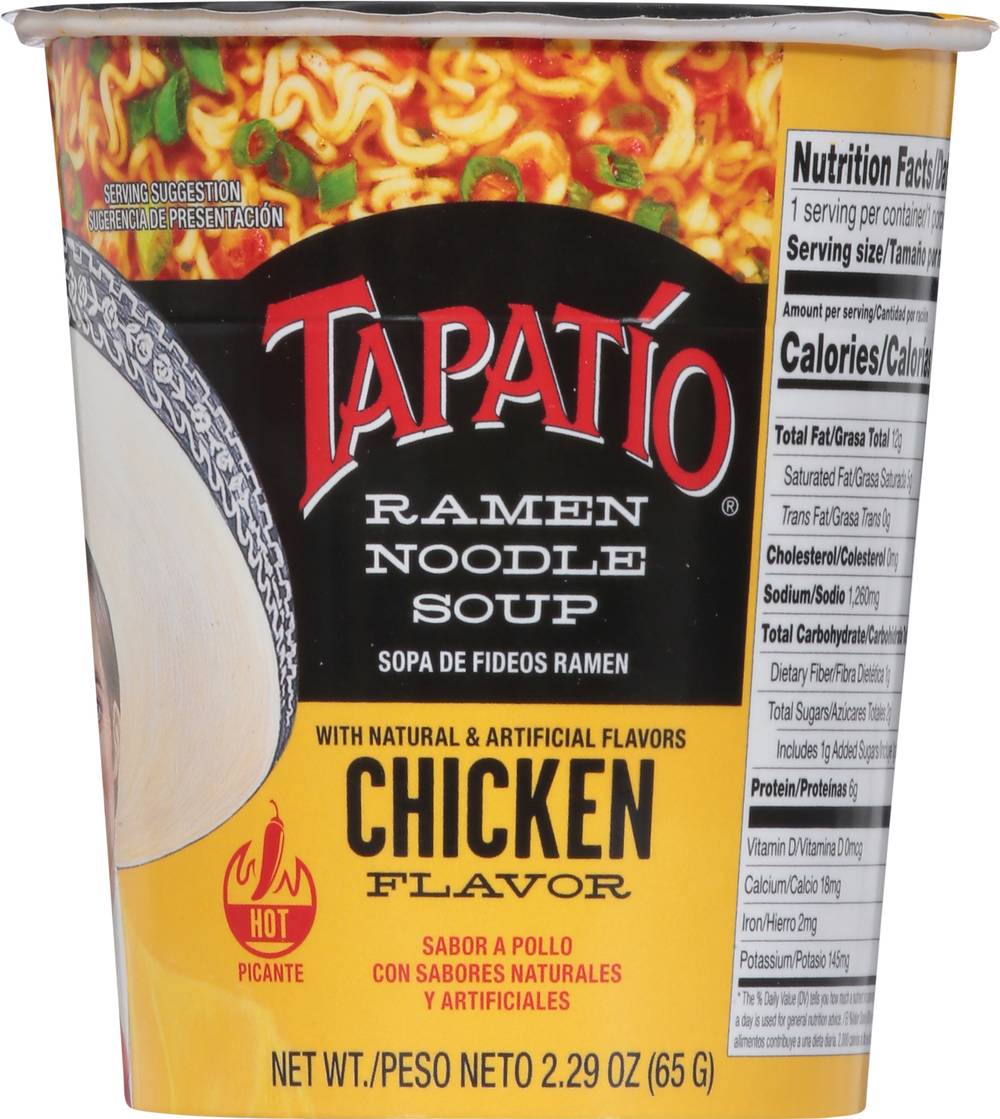 Tapatio Chicken Flavor Ramen Noodle Soup