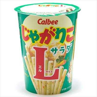 カルビー　じゃがりこ　サラダ　Ｌサイズ　６８ｇ