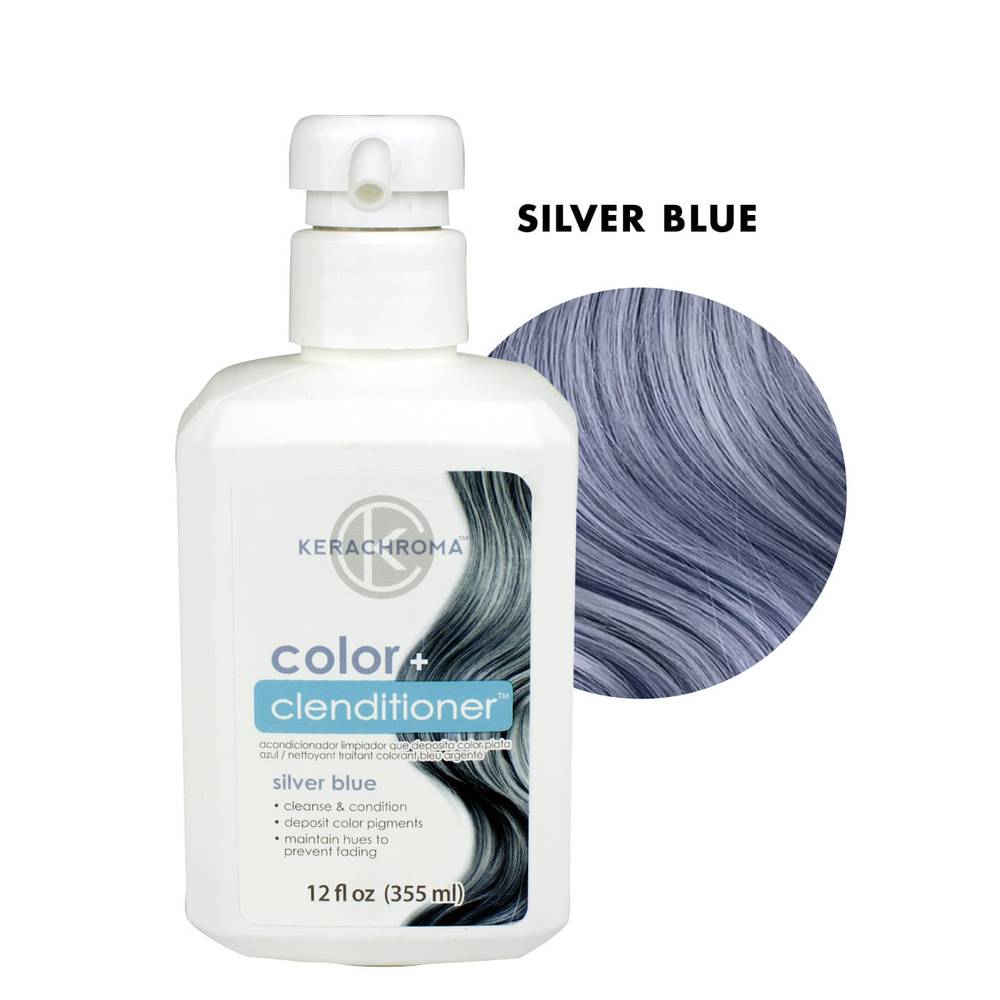 Keracolor acondicionador depositador de color silver blue (355 ml)