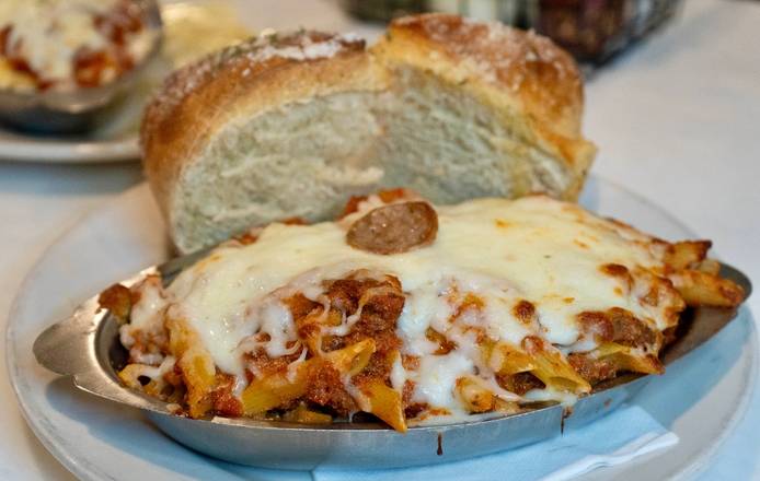 Meat Lovers Baked Ziti