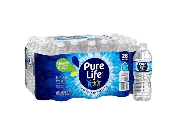Pure Life Water 28 Pack 16.9 oz Bottles