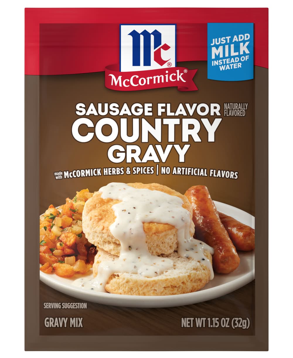 McCormick Country Sausage Flavored Gravy Mix (1.2 oz)