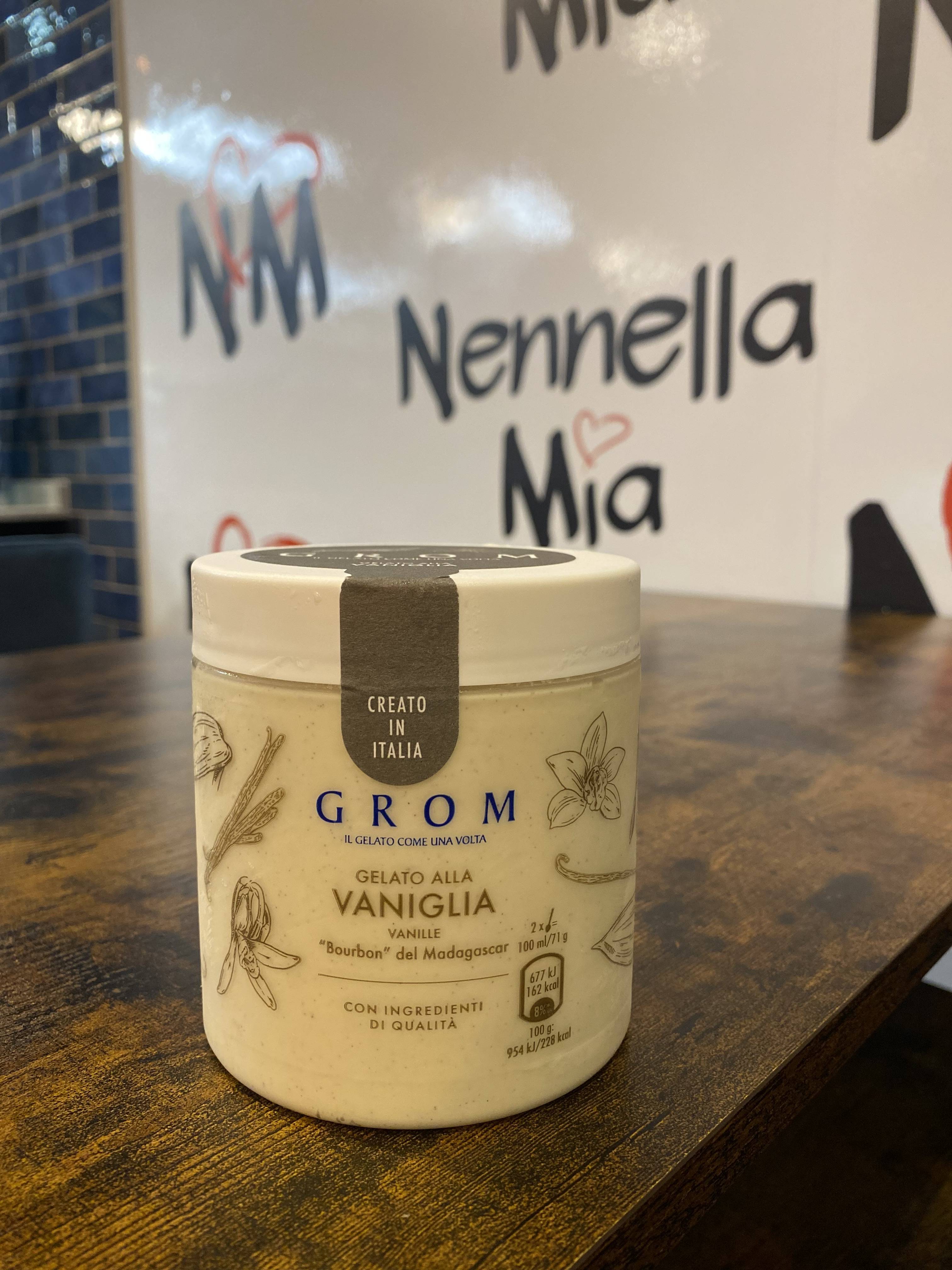 🍦Glace GROM Vanille 🟡