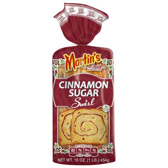 Martin's Cinnamon Sugar Swirl Bread (16 oz)