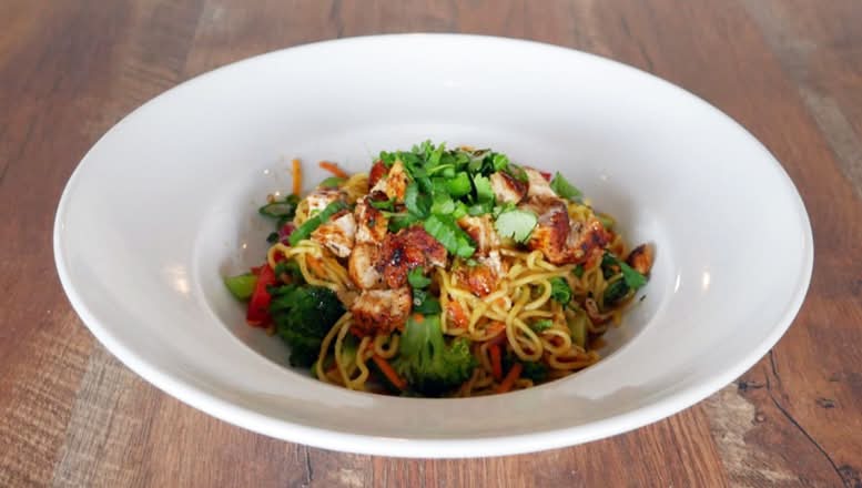 Chicken Ramen Noodle Bowl