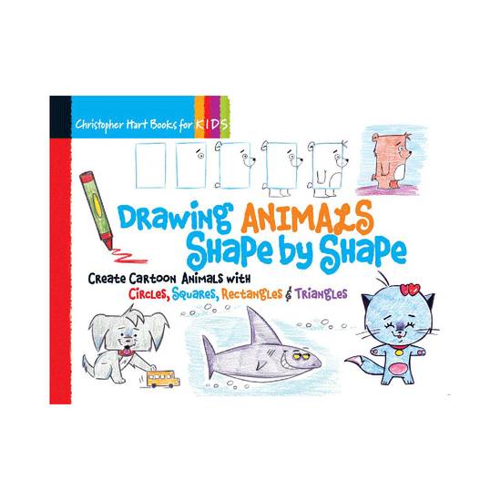 Drawing Animals Shape by Shape Book