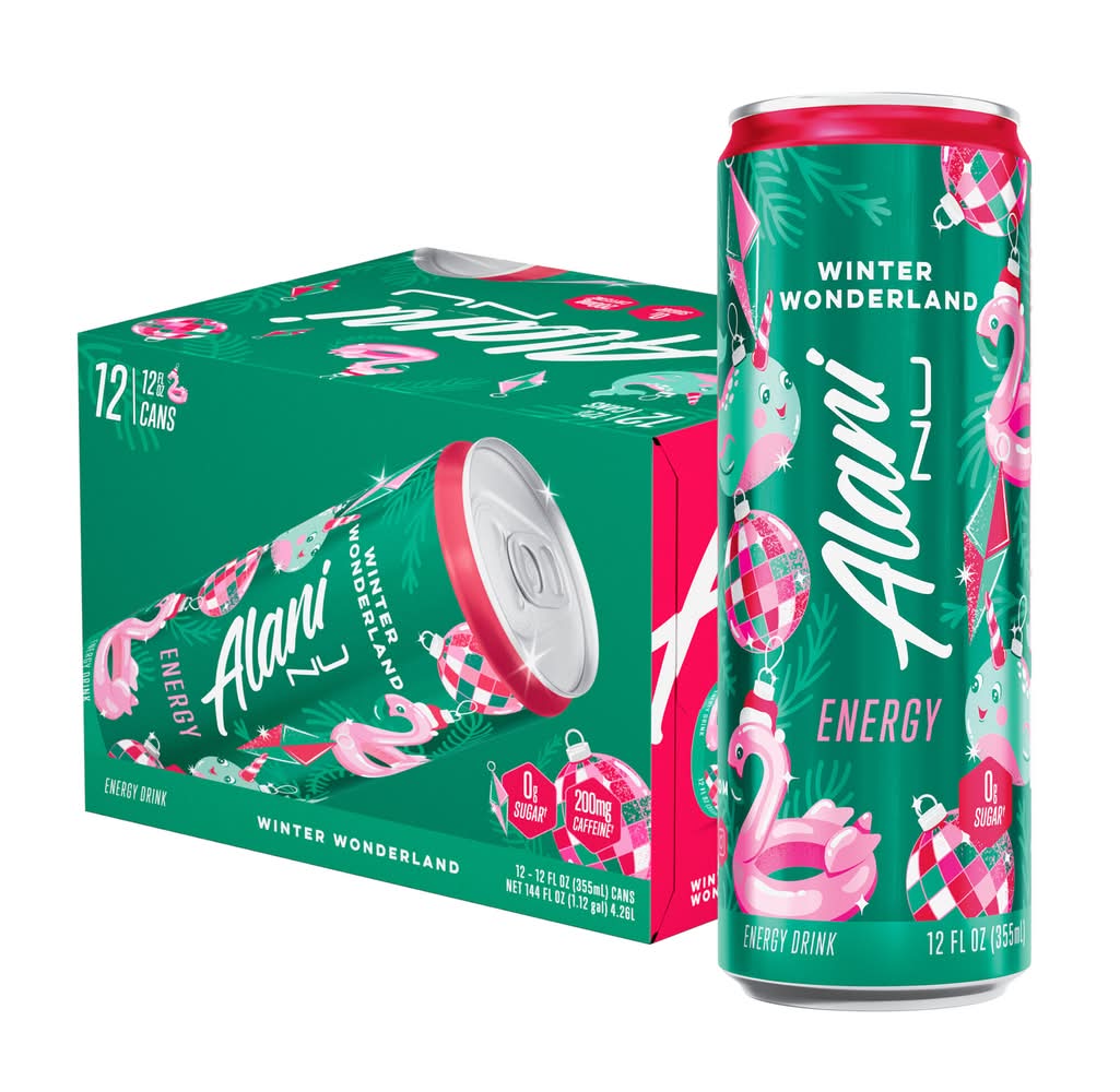 Alani Nu Energy Drink, Winter Wonderland (12 fl oz)